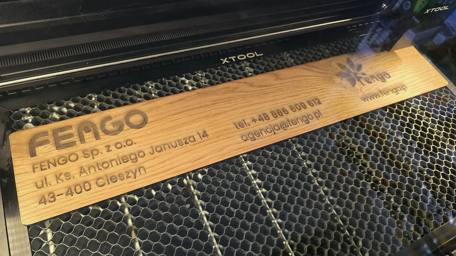 Laser xtool p2 – detal