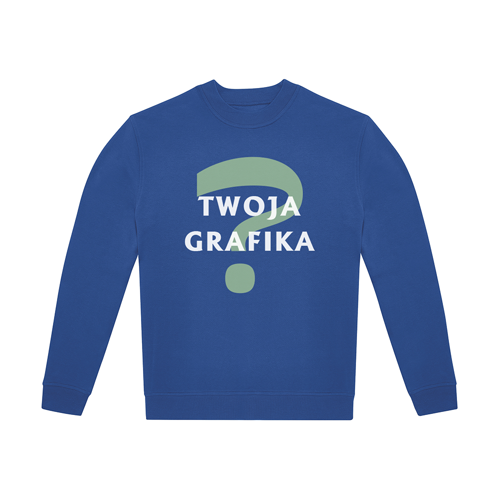 Bluza Unisex 280g - 80% bawełna WG004 z drukiem DTF