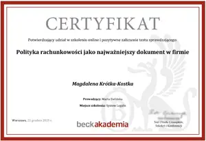 Polityka rachunkowości jako najważniejszy dokument w firmie