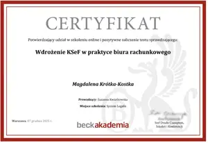 Wdrożenie KSeF w praktyce biura rachunkowego